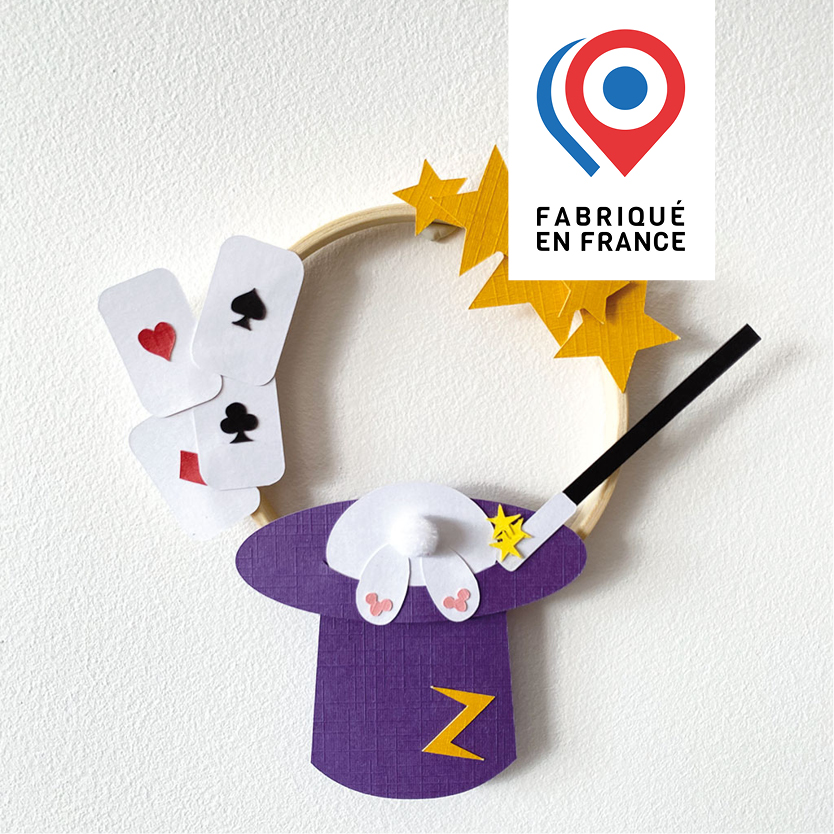 Kit atelier DIY chapeau de magicien - Fabrication France -Fête enfants