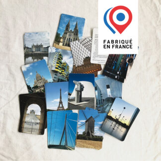 Jeu de memory photographiques thème architecture Crédit photo Éric Da Cunha Anne Da Cunha-Guillegault en exclusivité pour la marque An'imato