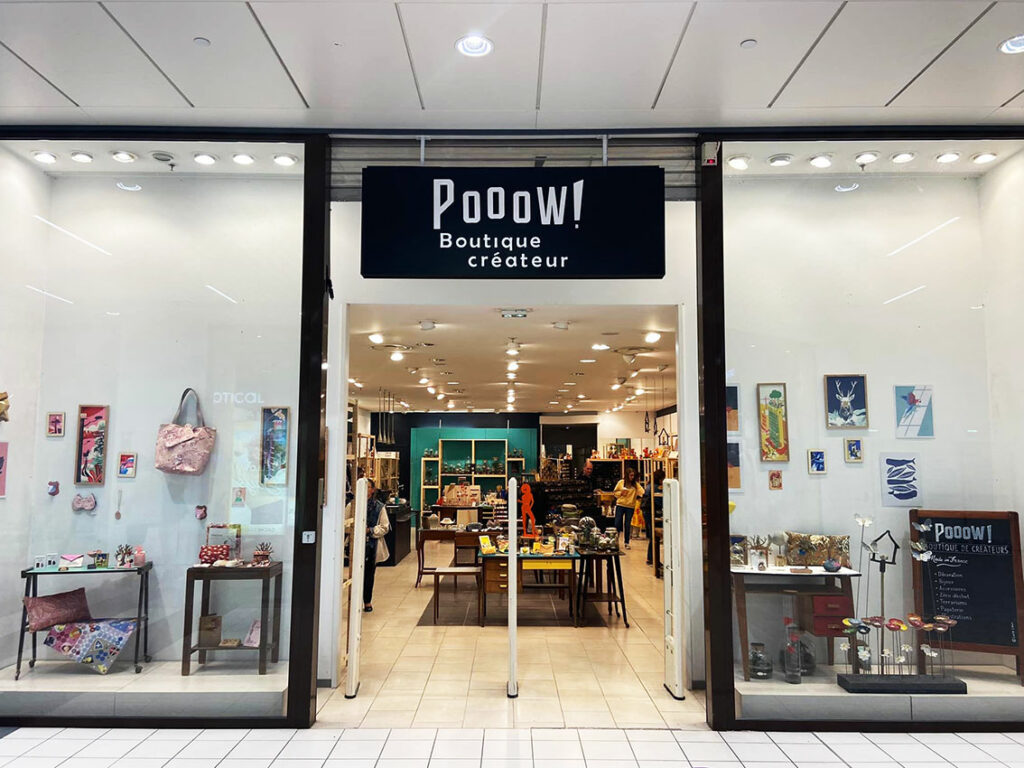 réseau de boutiques de créateurs PoooW