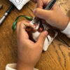 COLORIAGE LAVABLE - Suspension de NOËL en tissu - à personnaliser – Image 2