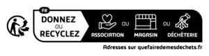 logo triman Donnez ou recyclez