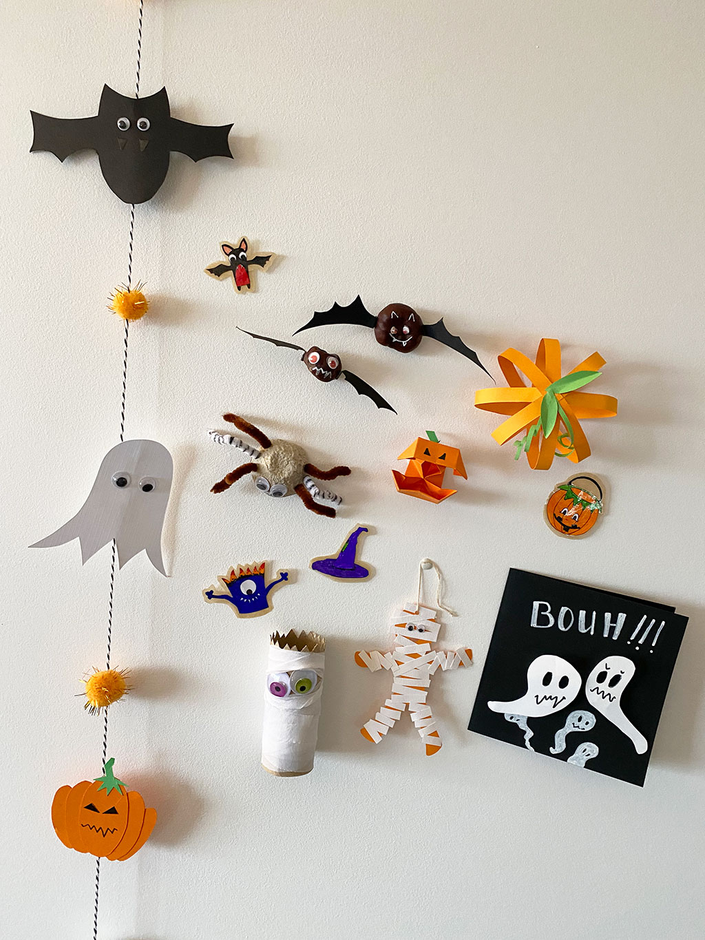 Atelier créatif chez Il était une fois dix doigts, 30 rue Bargue, Paris 15e Déco pour Halloween