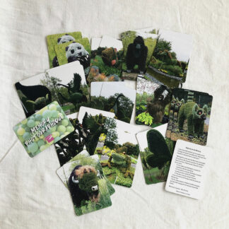 Jeu de memory photographiques thème Animaux | Mosaïculture topiaires végétation | Crédit photo Éric Da Cunha Anne Da Cunha-Guillegault en exclusivité pour la marque An'imato