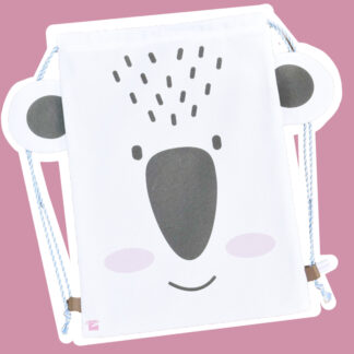 Collection capsule | Sac à dos animaux - sac à dos enfant koala en tissu avec oreilles imaginé et cousu par Anne Da Cunha-Guillegault en exclusivité pour la marque An'imato