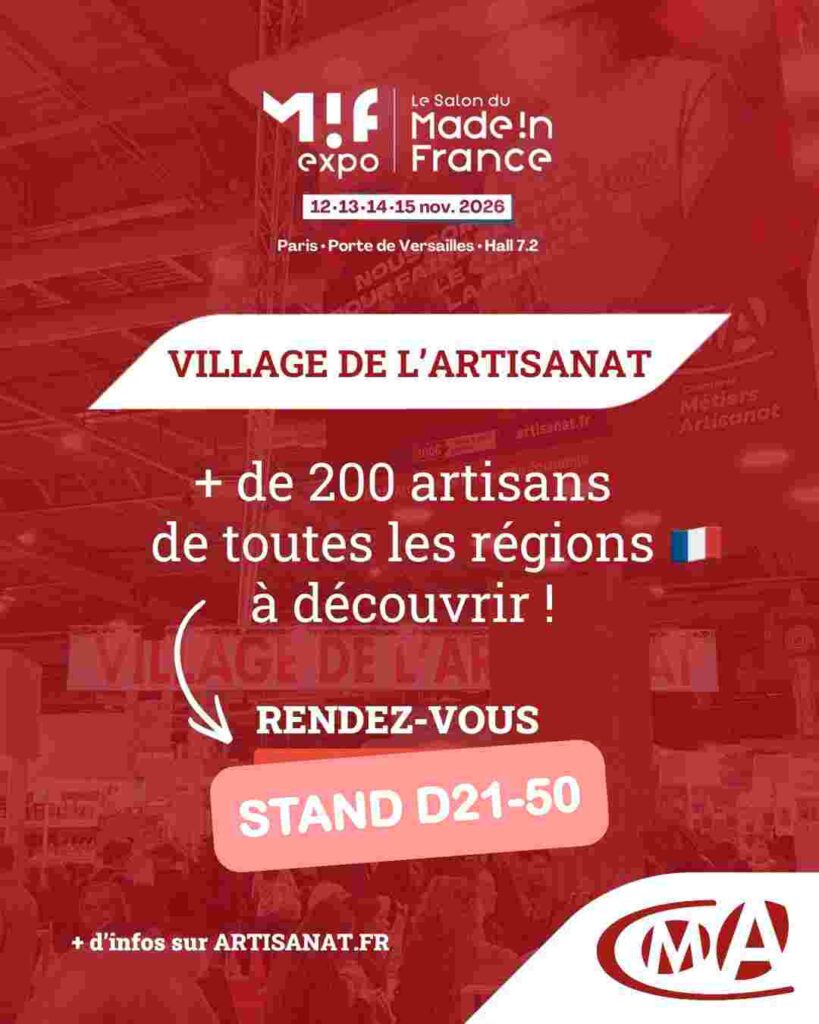 
MIF Expo 2026 village de l'Artisanat D21 - An'imato sera présente sur le stand 50 du village. venez nous voir ! Invitation gratuite à télécharger sur le blog